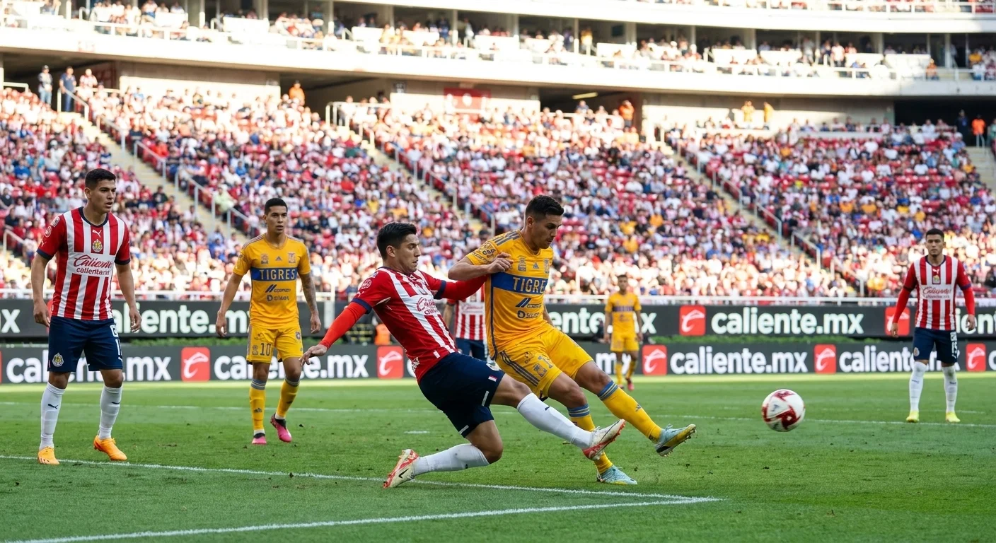 Chivas vs Tigres: duelo clave en el Akron