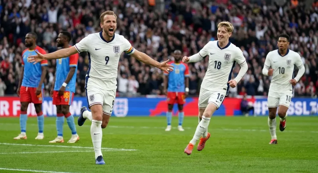 Anthony Gordon compara la temporada de Harry Kane con la de Messi tras el doblete ante RD Congo en el Mundial 2026