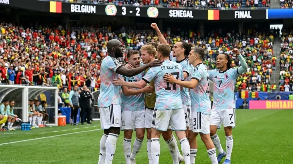Bélgica remonta un 0-2 en los últimos minutos y elimina a Senegal en Seattle para meterse en octavos del Mundial 2026