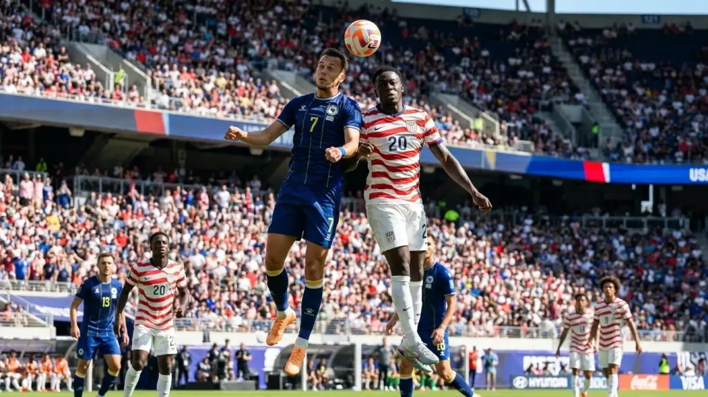 Estados Unidos vence 2-0 a Bosnia y se clasifica a octavos del Mundial 2026