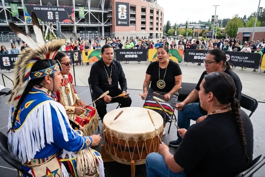 La tribu Puyallup usa el Mundial 2026 para mostrar al mundo su cultura y su lengua ancestral