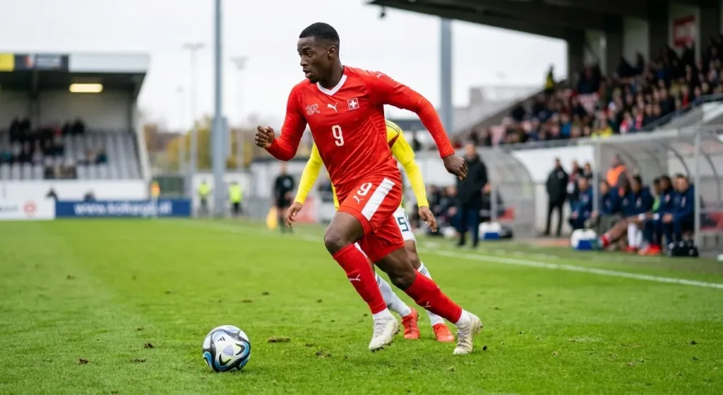 Johan Manzambi, la revelación suiza que enfrenta a Colombia en cuartos de final