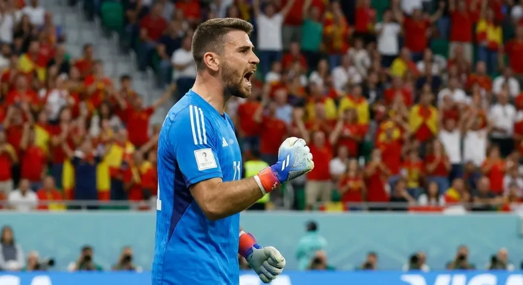 Unai Simón bate el récord mundial de imbatibilidad en Mundiales con 518 minutos sin recibir goles