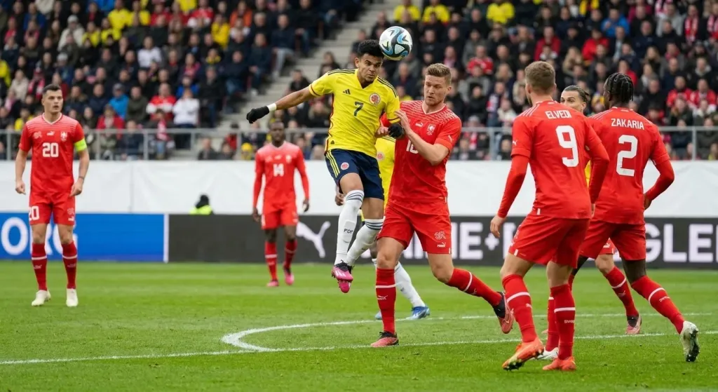 Suiza avanzó a los cuartos de final del Mundial 2026 tras superar a Colombia en la tanda de penales