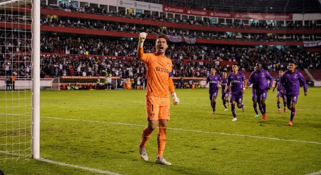 Gonzalo Valle es el héroe de Liga de Quito en la Copa Ecuador con tres paradas decisivas y dos penales detenidos
