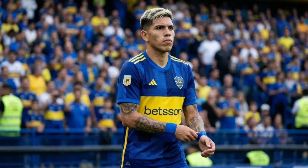 Carlos Palacios regresó a Boca Juniors tras operarse de la rodilla