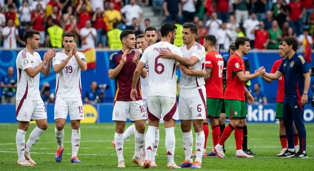 España elimina a Portugal y avanza a cuartos de final