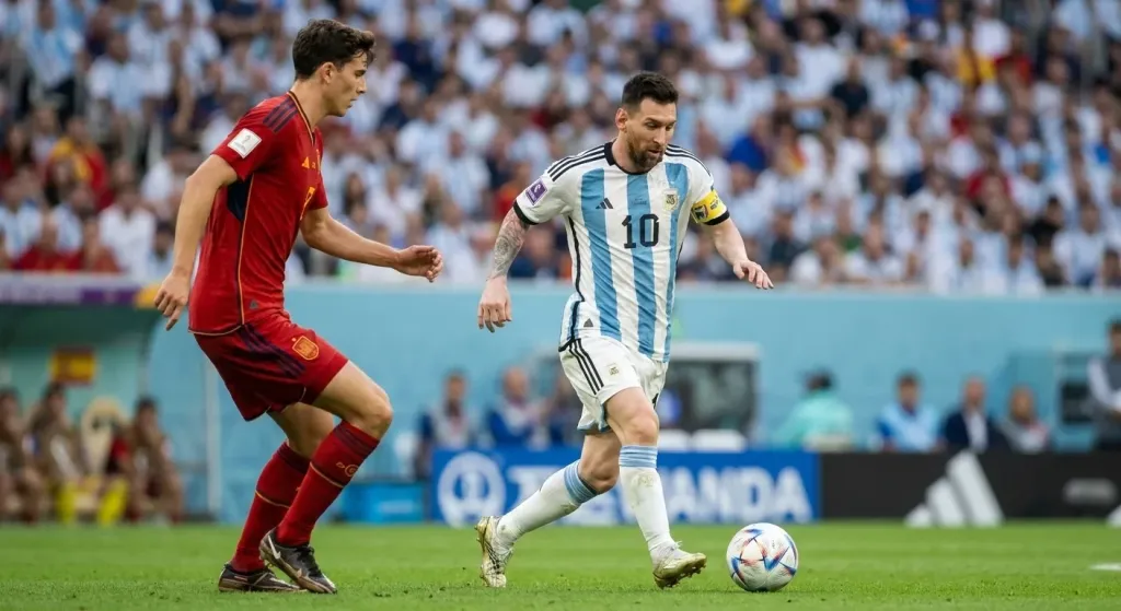 Messi defenderá el título mundial ante España, el país que lo formó como futbolista