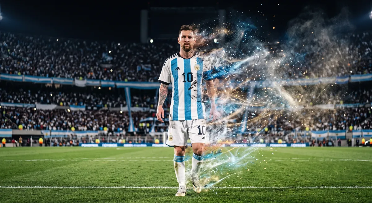 Argentina no juega con Messi, juega por él