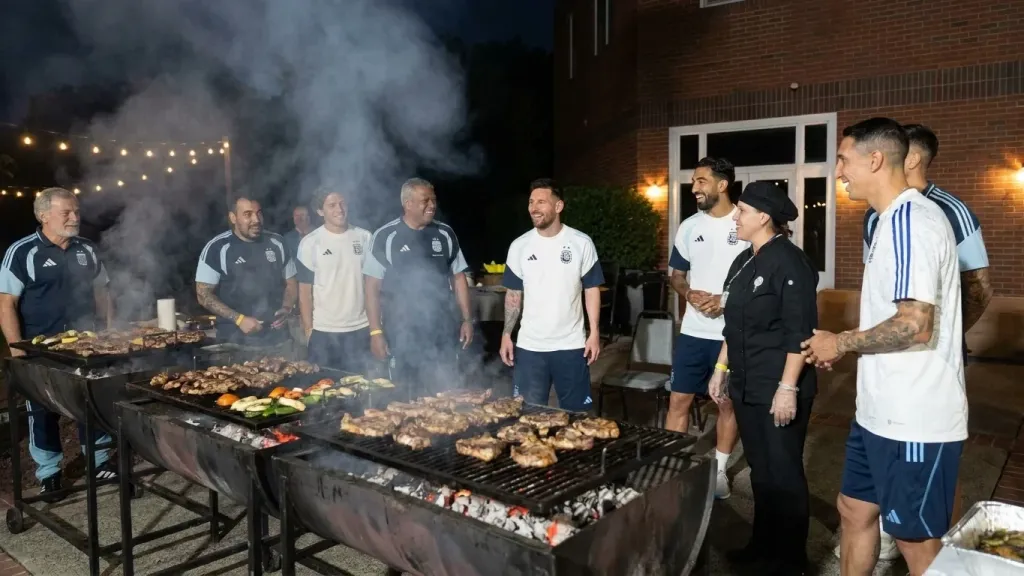 Argentina se reúne alrededor del asado a un día de la final del Mundial 2026 contra España