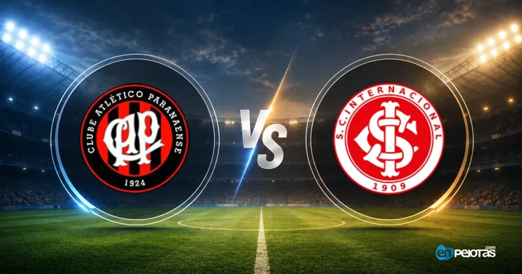 Athletico Paranaense vs Internacional: el tercero recibe al decimocuarto en el Brasileirão