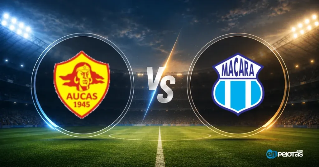 Aucas y Macará chocan por la parte alta de la Serie A ecuatoriana, con apenas tres puntos de diferencia