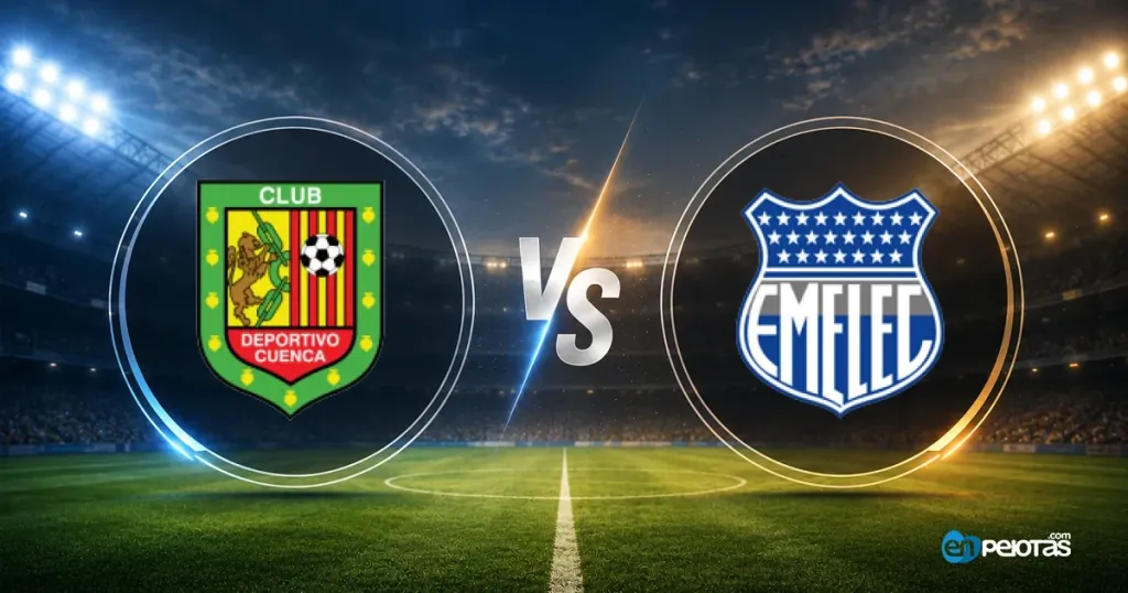 Deportivo Cuenca y Emelec luchan por respirar en la mitad de tabla de la Serie A ecuatoriana