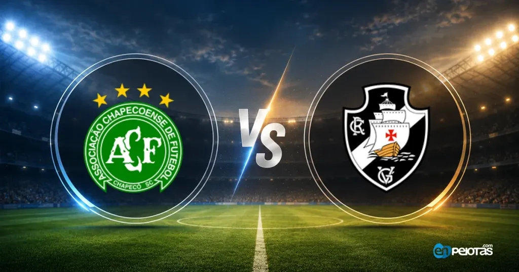 Chapecoense recibe a Vasco da Gama en un duelo directo por la permanencia en el Brasileirão