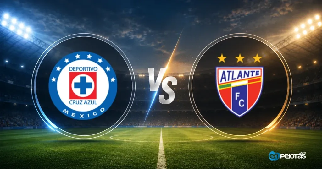 Cruz Azul busca alargar su dominio ante Atlante en el Estadio Banorte