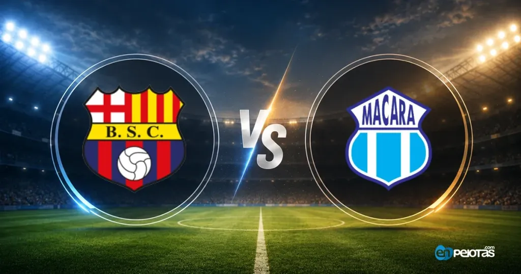 Barcelona vs Macará por la mitad de la tabla