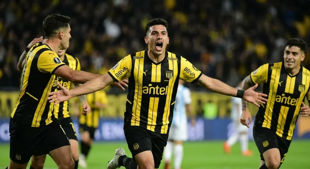Maximiliano Olivera Returns to the Starting Lineup With a Goal as Peñarol Beats Central Español