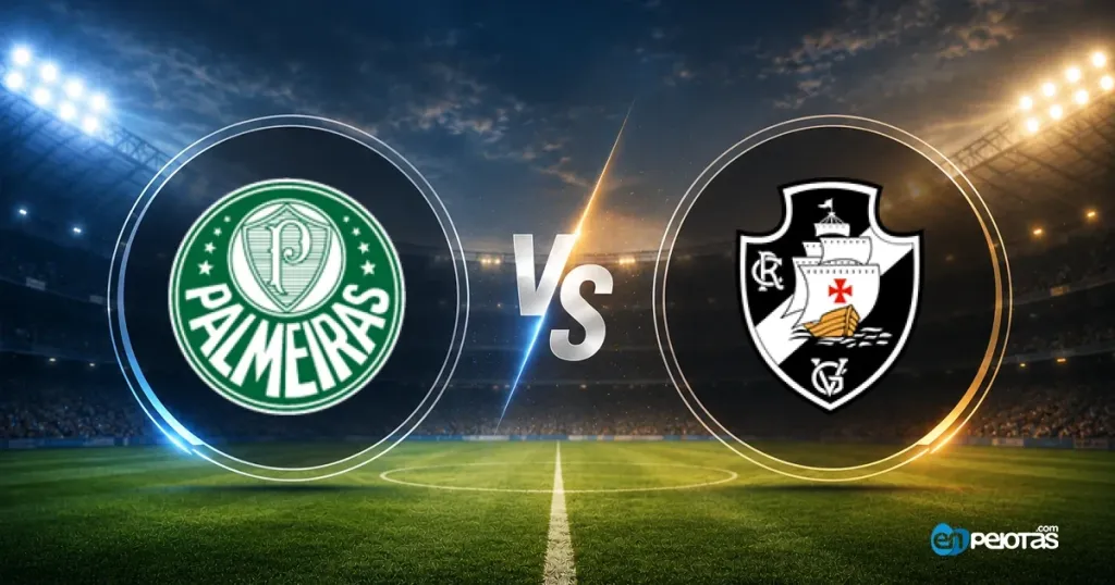 Palmeiras hosts Vasco da Gama in a showdown between the league leader and the last-place club