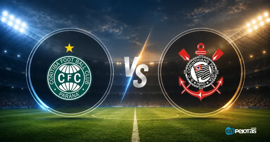 Coritiba and Corinthians battle for the middle of the Brasileirão table with no clear favorite