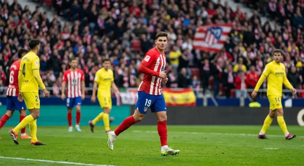 Atletico Madrid Rally for Dramatic 2-2 Draw Against Villarreal After Le Normand Red Card