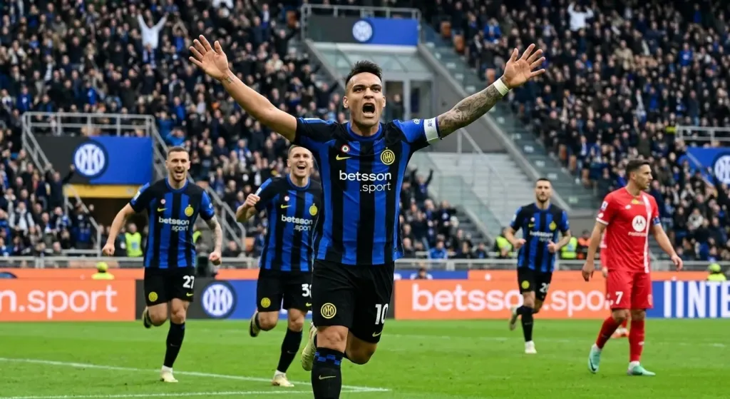 Lautaro Martínez scores twice to turn around Inter's night, moves into third on club's all-time scoring list
