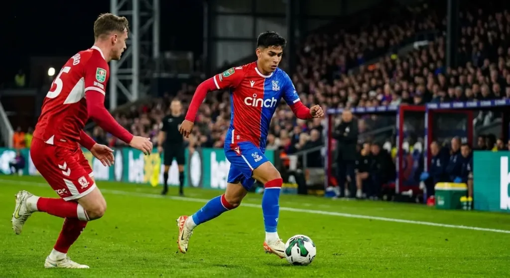 Darío Osorio in line for first Crystal Palace start against Middlesbrough in Carabao Cup