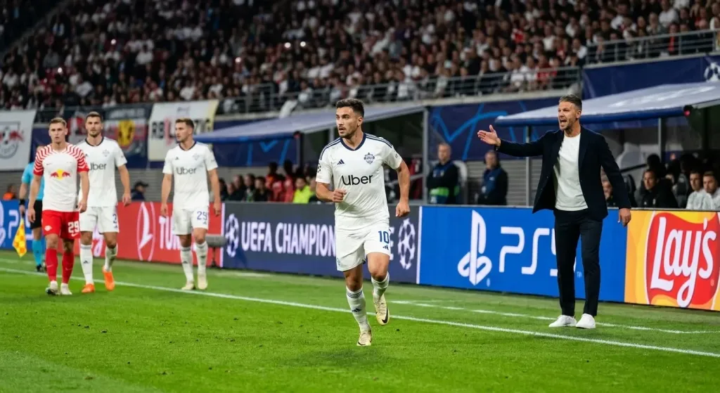 Como Hosts RB Leipzig in Champions League Home Debut with Demichelis, Paz and Perrone on Display