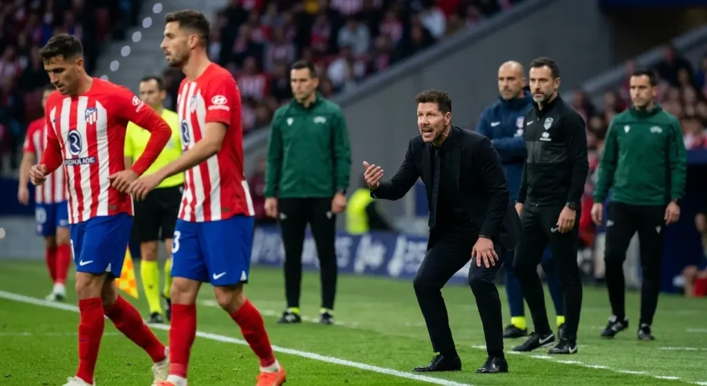 Atletico Madrid Concedes 8 Goals in 5 Games, Worst Defensive Start of Simeone's 15-Year Reign