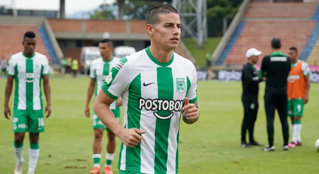 James Rodríguez Returns to Colombia After 20 Years, Joins Atlético Nacional