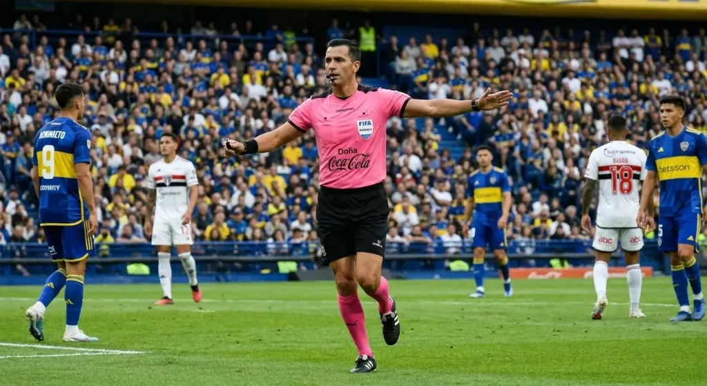 Gustavo Tejera to Referee São Paulo-Boca Second Leg, and Boca's Record With Him Is Spotless