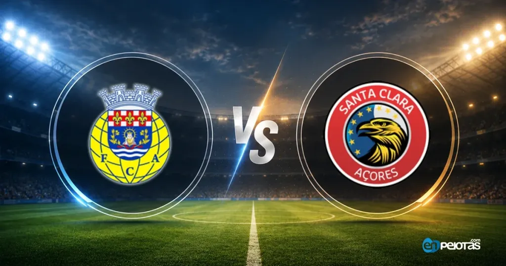 Santa Clara gana 1-2 en Arouca y sigue invicto