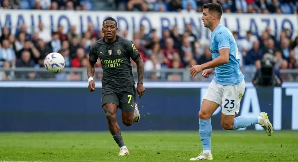 Lazio y Milan empatan 2-2 en el Olimpico