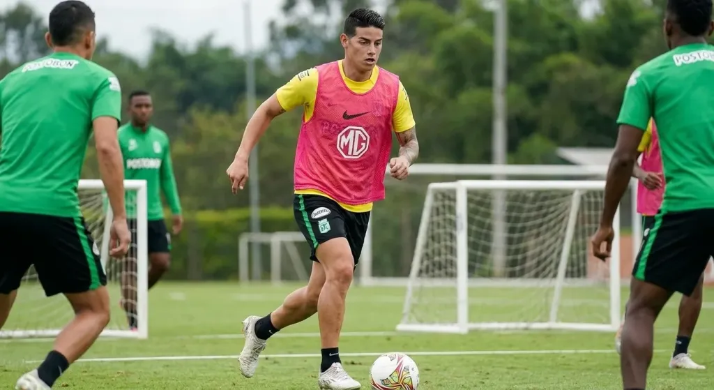 James Rodríguez Left Off Atlético Nacional's Squad List for Águilas Doradas Clash