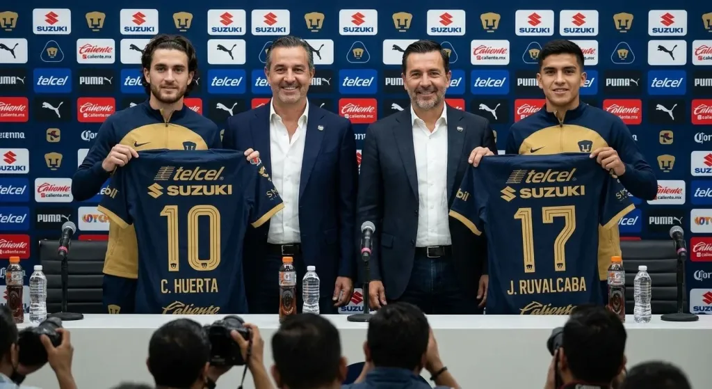 Pumas Close Out the Transfer Window with Solari as Coach and the Return of Chino Huerta