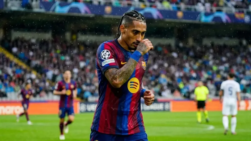 Raphinha wants to sign a new deal and retire at Barcelona: "I hope to finish my career here"