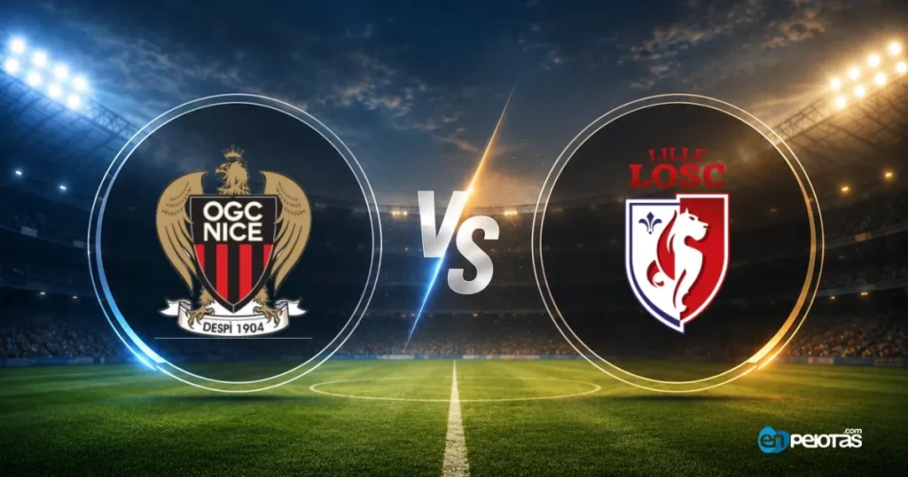 Nice stuns Lille 2-1 despite being outplayed on possession