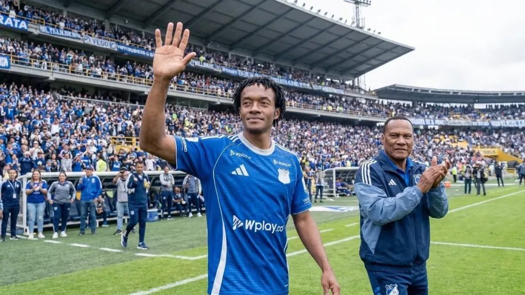 Millonarios unveils Cuadrado in front of 20,000 fans, routs Boyacá Chicó 3-0