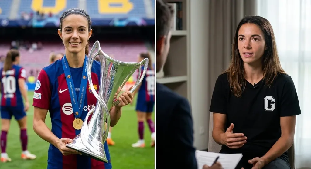 Aitana Bonmatí explains why she's still out: "All the tests are perfect, but the pain limits you"