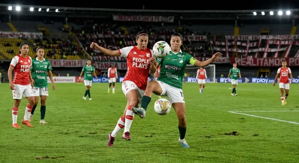 Cali races to a 3-0 lead in ten minutes, but Santa Fe fights back to keep the final wide open