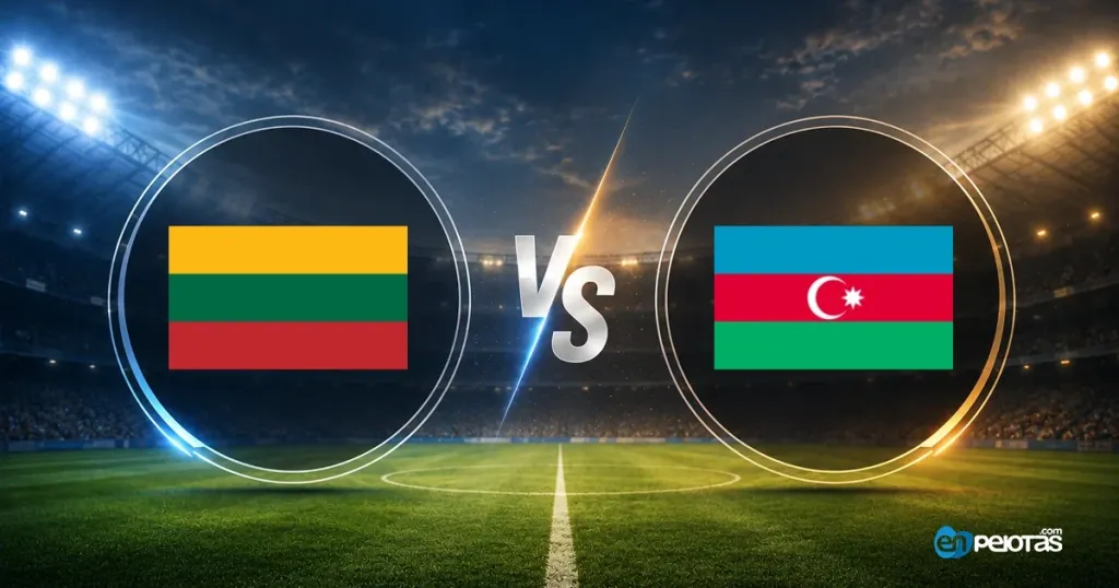 Lituania y Azerbaiyán empatan 1-1 en un duelo parejo de la Liga de Naciones