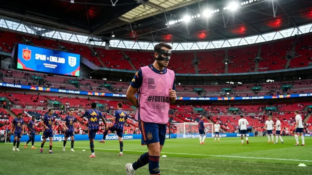 Eric García ruled out of Spain's starting lineup just before España-England clash at Wembley