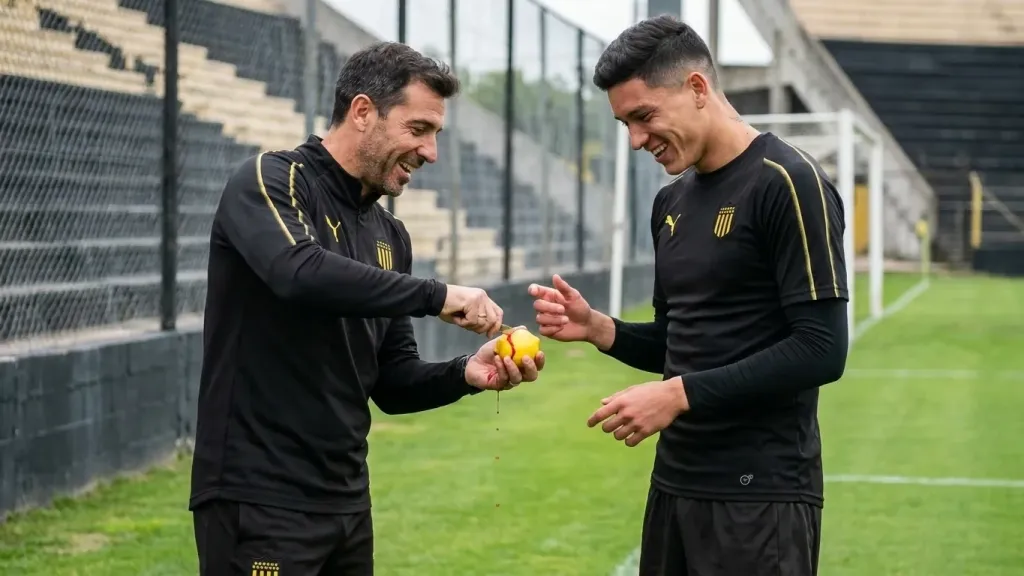 The blood lemon prank a fitness coach played on Darwin Núñez at Peñarol