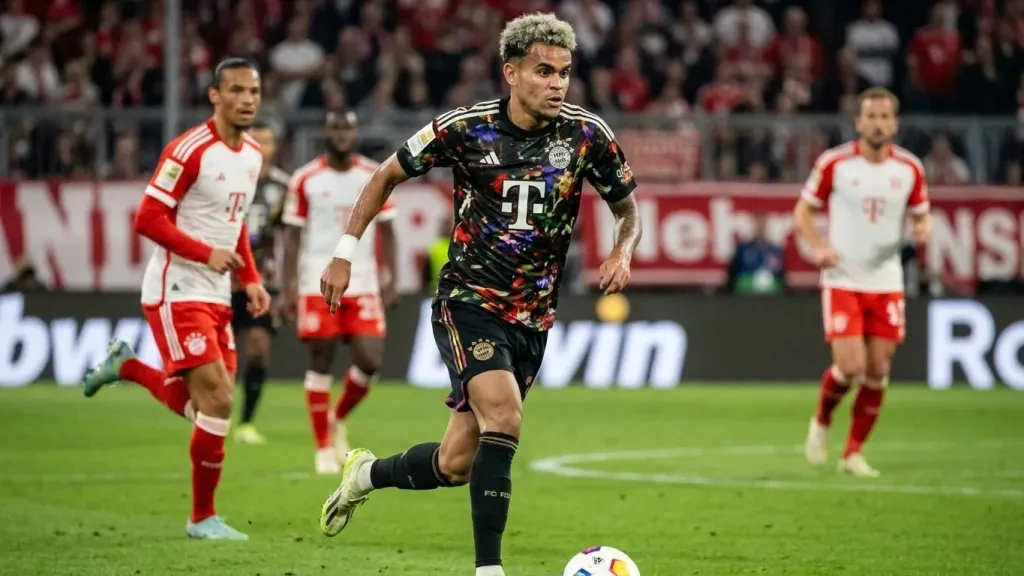 Luis Díaz vuelve a jugar con el Bayern Múnich tras 22 días sin pisar una cancha