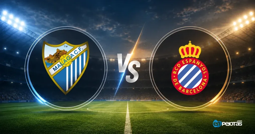 Adrián Niño salva al Málaga en el descuento y empata 1-1 ante el Espanyol