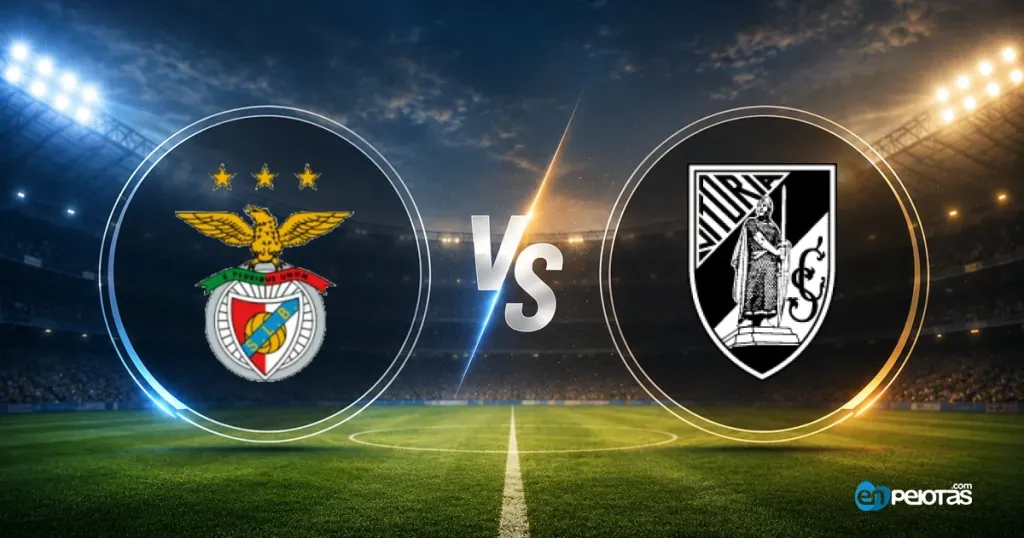 El Benfica golea con autoridad al Vitória Guimarães y estira su dominio en la Liga Portugal