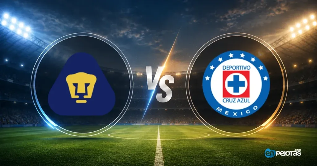 Pumas go up 3-1 with a man down but Cruz Azul storm back to 3-3 at the Olímpico