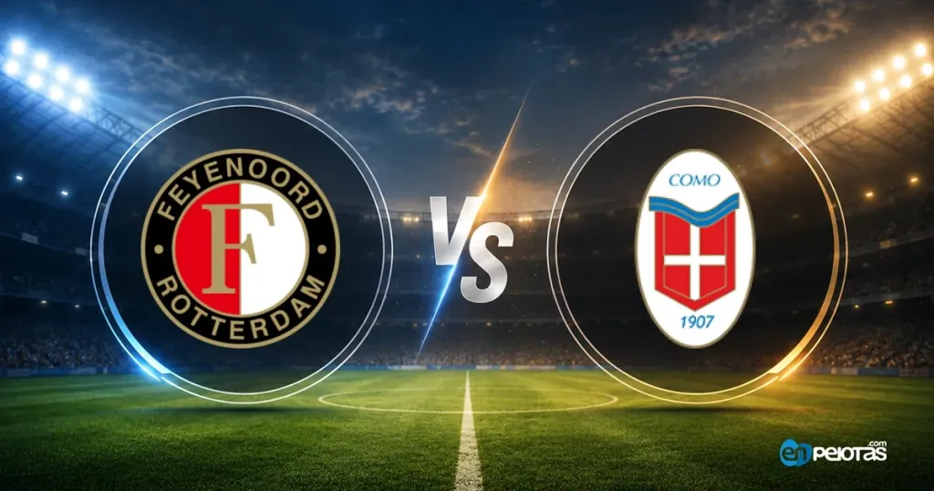 El Feyenoord sufre hasta el final pero doblega 3-2 al Como en la Champions League