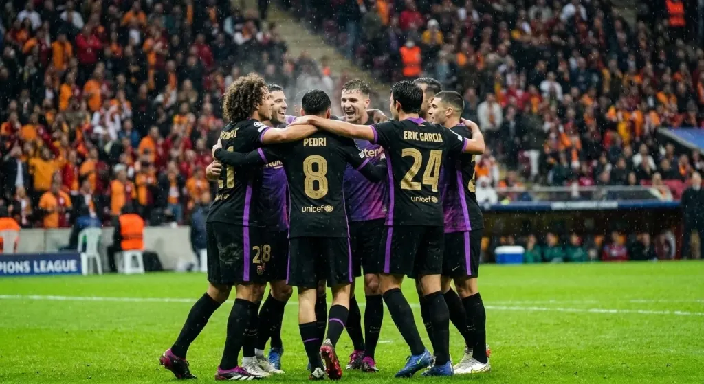 Barcelona Storm Back to Thrash Galatasaray 4-1 at RAMS Park