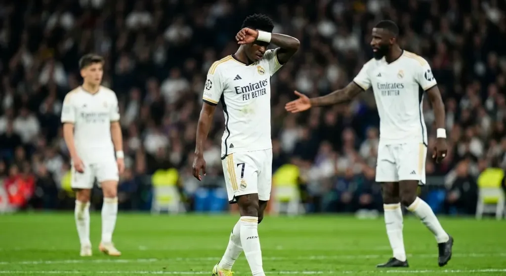 Vinícius admite que está enfadado consigo mismo por su mal momento goleador