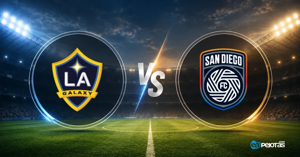 LA Galaxy resiste con las uñas y empata 2-2 ante un dominante San Diego